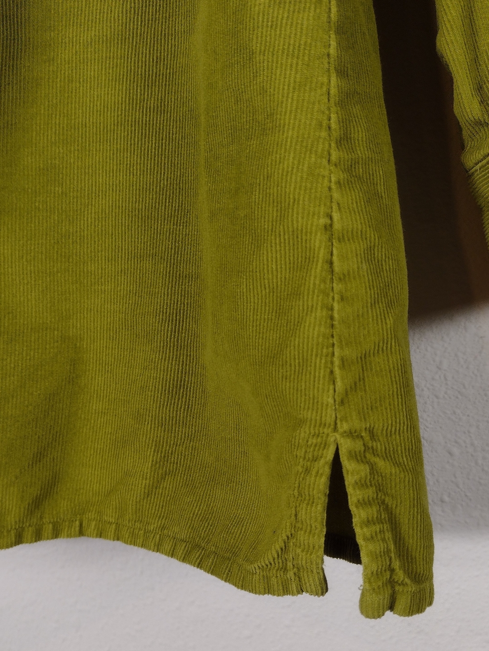 J. Jill Corduroy Button Up Long Sleeve Top Green Size M - Picture 6 of 8